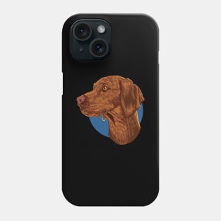 Drawing of a Magyar Vizsla Phone Case