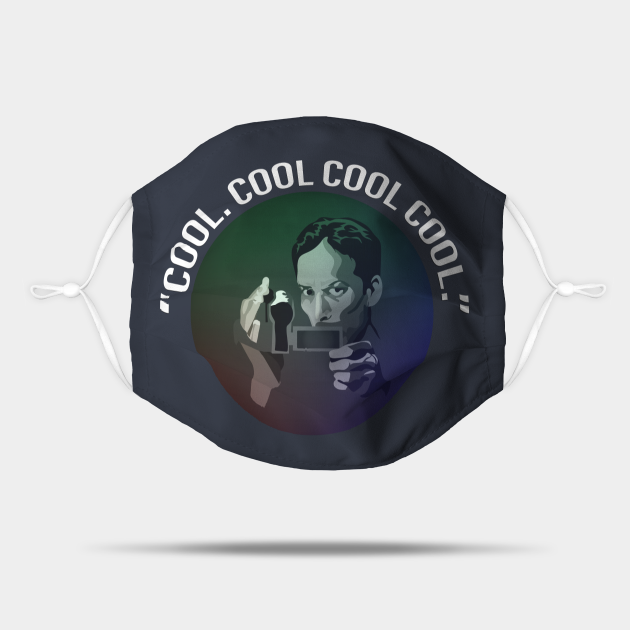 Community Cool Cool Cool Cool Abed Mask Teepublic