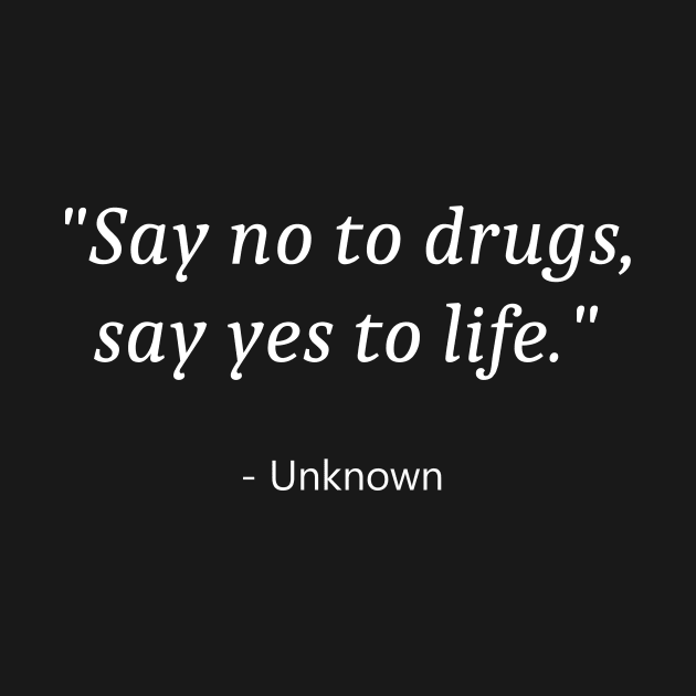 Say No To Drugs by Fandie
