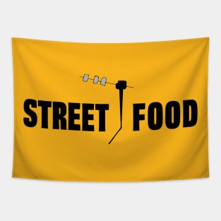 Street Food Revolution Tapestry