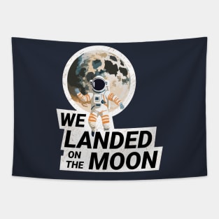 We Landed on the Moon Tapestry
