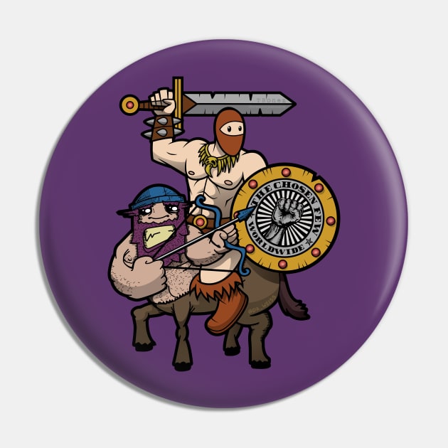 Barbarian Ninja Pin by urban_ninja