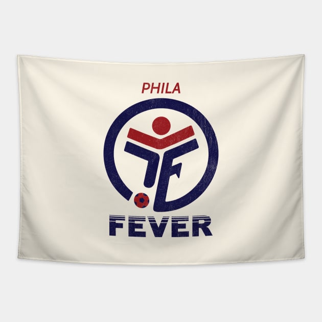 Defunct Philadelphia Fever Soccer (smaller) Tapestry by LocalZonly