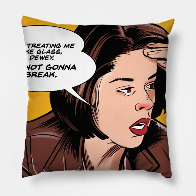 Sid Scream 2 Movie Comic Adaption Panel Art Pillow by ibtrav