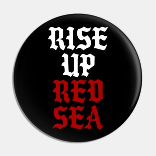 Arizona Cardinals Rise Up Red Sea Pin