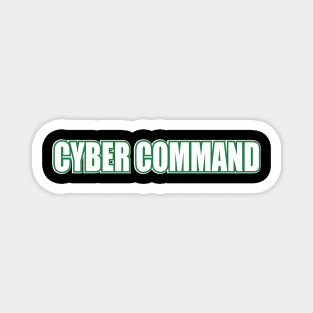 Cyber Command by Basement Mastermind (Hacking) Magnet