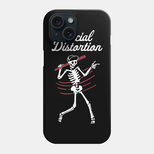 Skelly At Bat Phone Case by Bone Perez