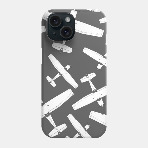 Cessna Pattern Phone Case by Vidision Avgeek