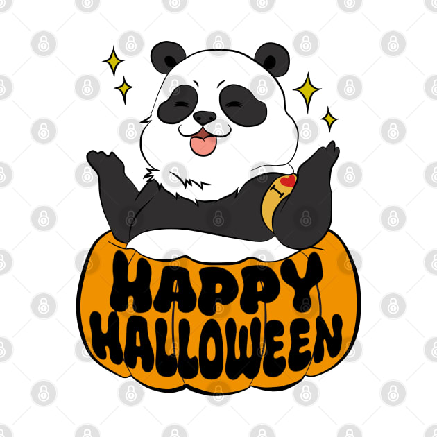 Disover Happy Halloween_Panda_Jujutsu Kaisen - Jujutsu Satoru - T-Shirt