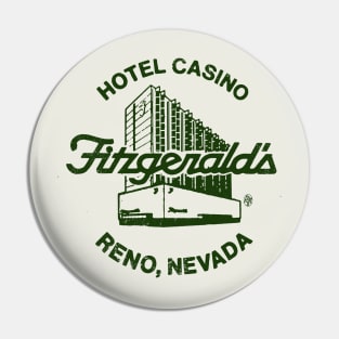 Retro Vintage Fitzgerald's Hotel Casino Las Vegas Pin