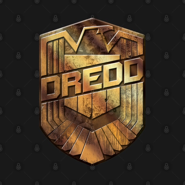 Dredd Badge - Movie Style by RetroCheshire