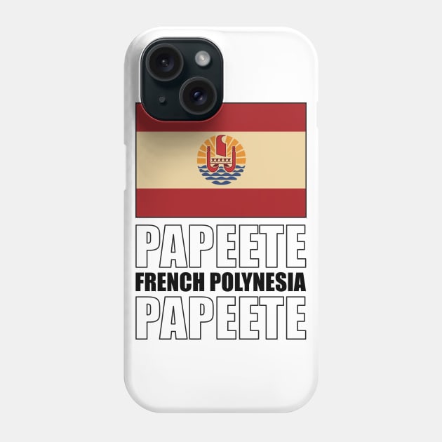 Flag of French Polynesia Phone Case by KewaleeTee