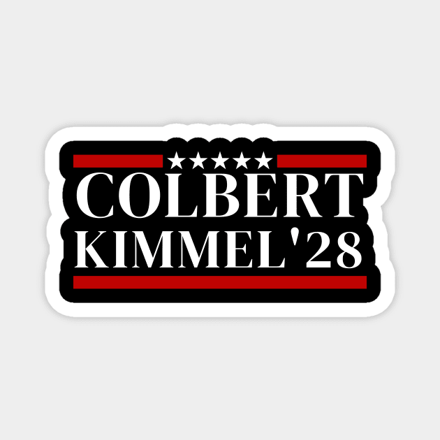 Jimmy Kimmel Team Free, I Stand with Jimmy Kimmel shirt, Jimmy Kimmel Live, Colbert Kimmel 2028 shirt Magnet by ZEDK