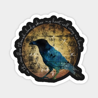 As the crow flies Magnet