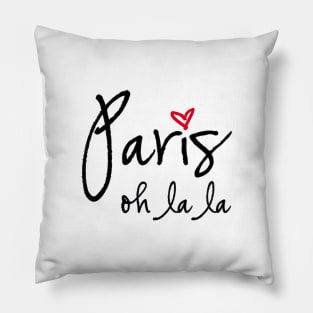 Paris oh la la Pillow