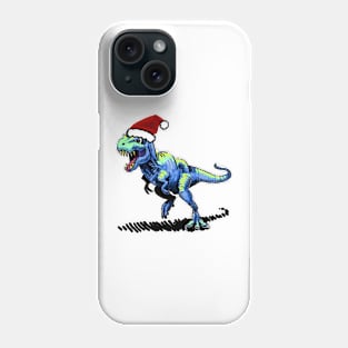 Christmas T-Rex Dinosaur Phone Case