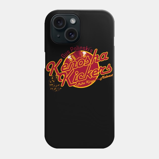 The Kenosha Kickers Polka Kings of the Midwest Phone Case by Meta Cortex