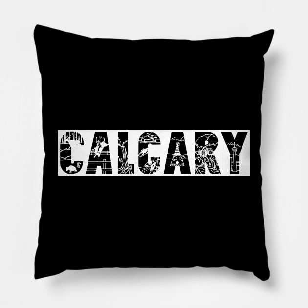 Calgary Pillow by David Dawson Studio