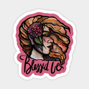 Blessed Be Goddess Magnet