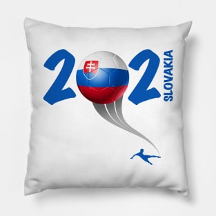 Slovakia Euro Soccer 2021 Pillow