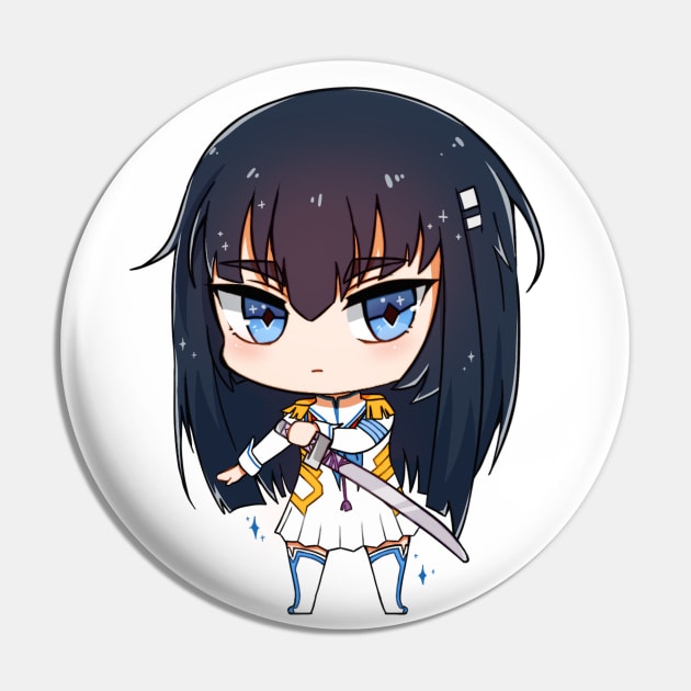 Chibi Kiryuin Satsuki Pin by Eggswithbenefits