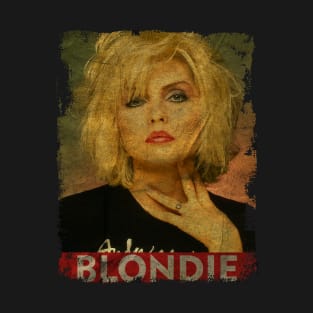 TEXTURE ART-Blondie - RETRO STYLE 3 T-Shirt