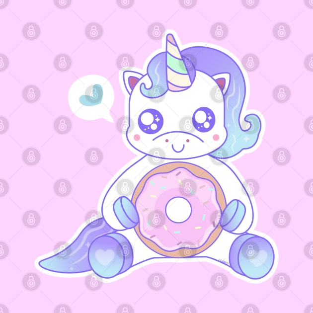 Donut Unicorn by jessycroft