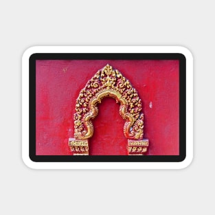 Architectural detail of Angkor Wat Magnet