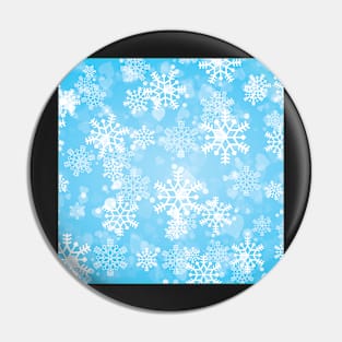 Snowflake, Pattern, Winter, Snow Pin