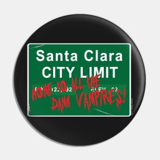 Santa Clara  CA Pin