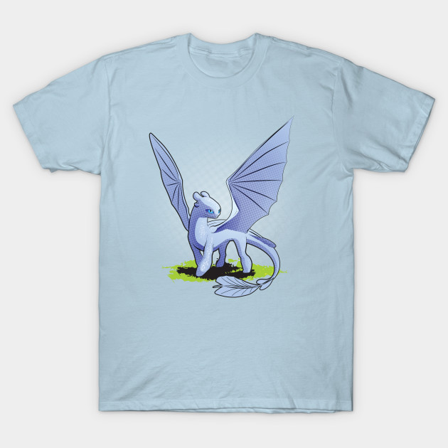 Discover Light Fury (How to Train Your Dragon 3) - Light Fury - T-Shirt