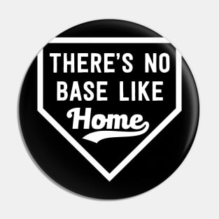 There's No Base Like Home Pin