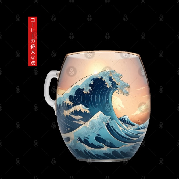 The Great Wave of Coffee by Moulezitouna