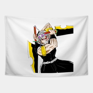 sound hashira tengen uzui in kimetsu no yaiba demon slayer Tapestry