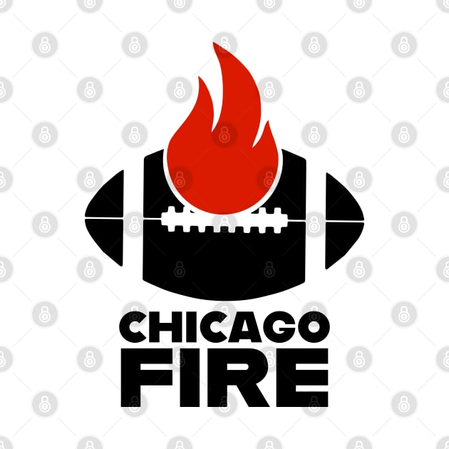 Defunct Chicago Fire WFL 1974 by LocalZonly