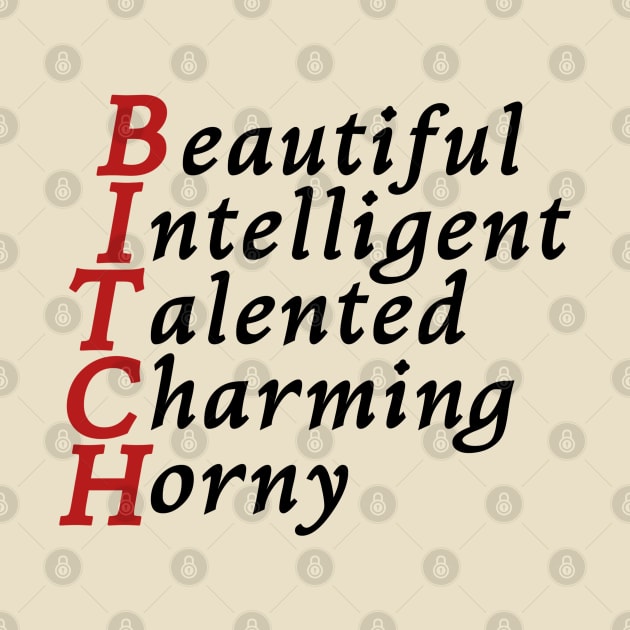 Beautiful intelligent talented charming horny bitch by ShinyTeegift