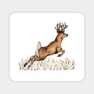 Leaping Stag Magnet