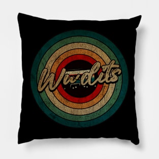 Wwdits    - Vintage Circle kaset Pillow