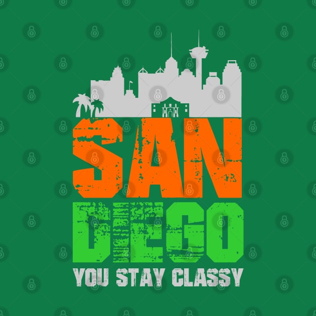 San Diego You Stay Classy by Gvsarts