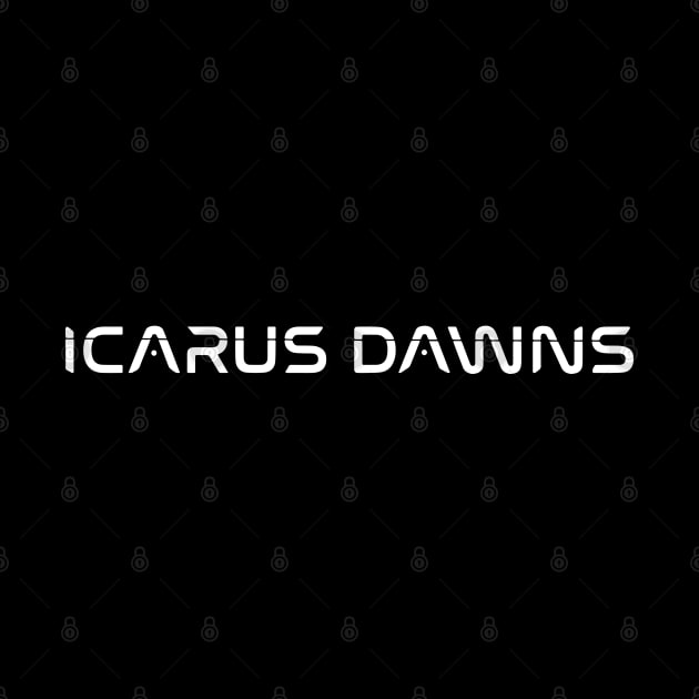 Icarus Dawns Title (White) by Icarus Dawns