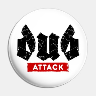 Dub Attack Reggae Pin