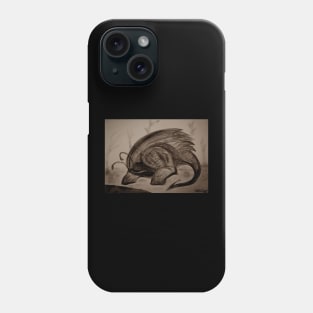 Beetle Hog by the creek Phone Case