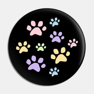 Pawprints Pin