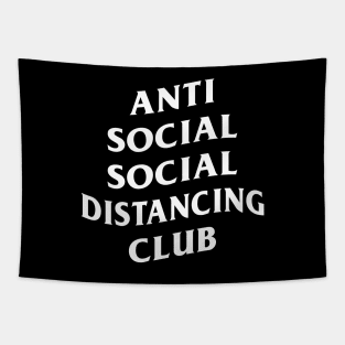 Antisocial Social Distancing Club Tapestry