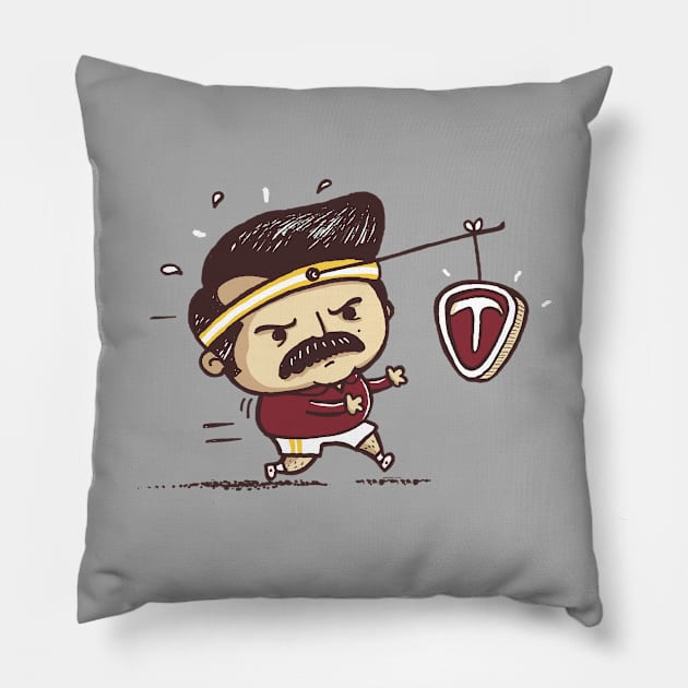 Motivation-Roning Pillow by Walmazan