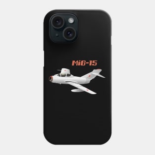 MiG-15 Soviet Jet Fighter Phone Case