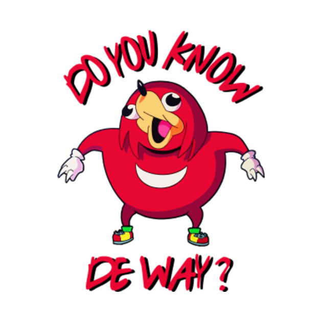 uganda knuckles ugandan knuckles t shirt teepublic
