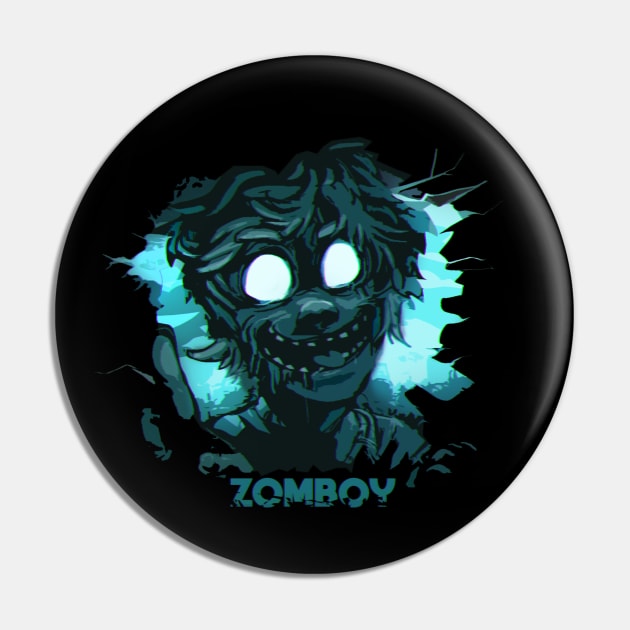 Zomboy Pin by Sunny Saturated