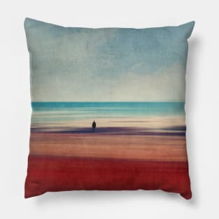 Somewhere Near The Sea Pillow