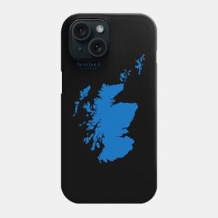 Scotland Map Phone Case